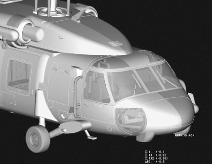 HobyBoss HH-60H Rescue hawk (Early Version) 87234 1:72