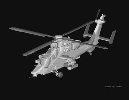 HobyBoss French Army Eurocopter EC-665 Tigre HAP 87210 1:72