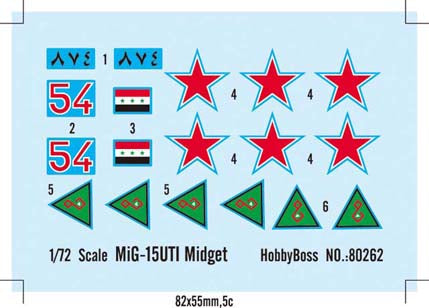 HobbyBoss MiG-15UTI Midget 80262 1:72