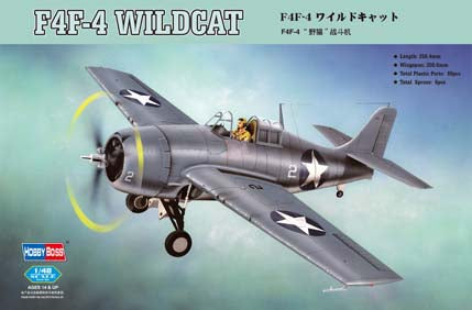 HobbyBoss F4F-4 Wildcat Fighter 80328 1:48