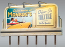 Woodland Scenics 5794 Monroe's Drive-In, HO Scale