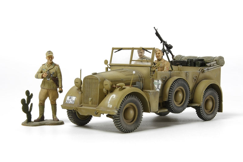 Tamiya 37015 GERMAN HORCH KFZ.15 "North Africa Campaign", 1:35 Scale