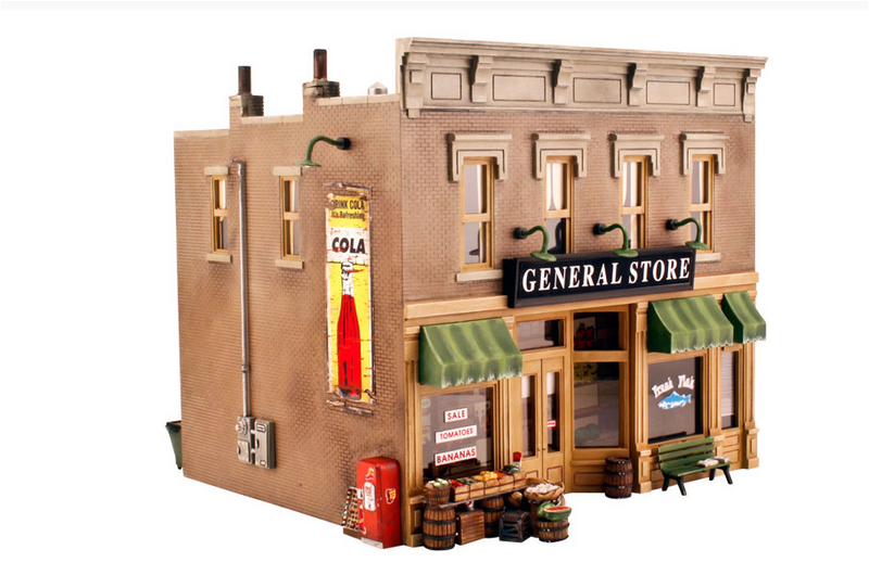 Woodland Scenics BR5841 Lubener's General Store, O Scale