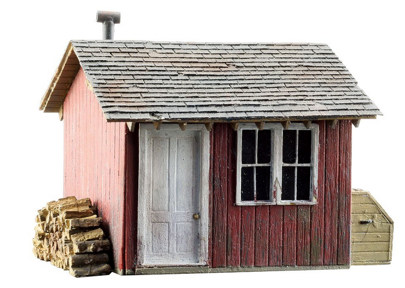 Woodland Scenics 5857 Work Shed Built-&-Ready, O Scale