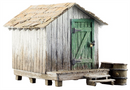 Woodland Scenics BR5858 Wood Shack Built-&-Ready, O Scale