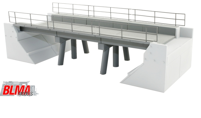 BLMA Models 591 Concrete Segmental Bridge 'SET B' Expander (Segments), N Scale