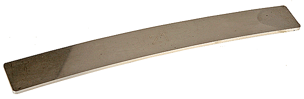 Ribbonrail 22 5" Track Alignment Gauge - Curved -- 22" Radius, HO Scale