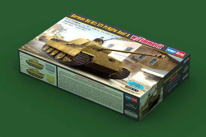 HobbyBoss German Sd.Kfz.171 PzKpfw Ausf A w/ Zimmerit 84506 1:35