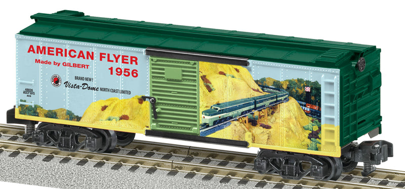 Lionel 48826 1956 American Flyer Catalog Boxcar, S Scale