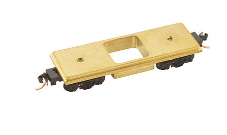 Centerline Products 60022 D12 Rail Cleaner, Brass, Micro Trains Trucks/Magnetic Couplers, N