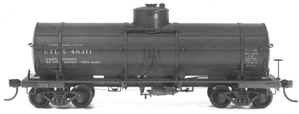 Tichy Train Group 6025 10,gal TANK CAR 60'DOME Kit, HO