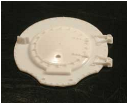 Cal-Scale Train Parts 608 Smokebox Front C&NW Plastic SB278, HO