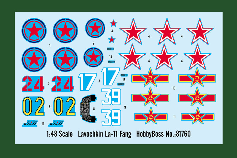 HobbyBoss Lavochkin La-11 Fang 81760 1:48