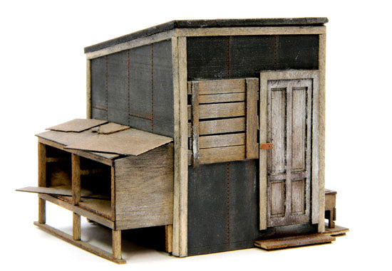 Banta Modelworks 6144 Lineside Tool Shed, O Scale