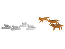 Lionel 24252 The Polar Express Wolves and Rabbit Animal Pack, O Scale