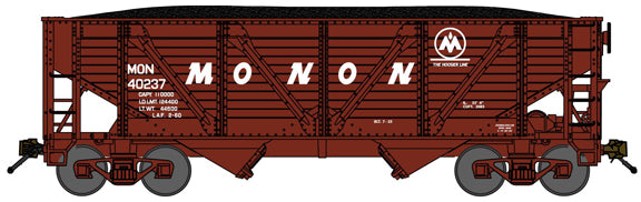 Bluford Shops 63178 2 Bay War Emergency Composite Hopper, Monon