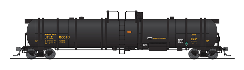 BLI 6327 Cryogenic Tank Car, UTLX, Black, Single Car, HO