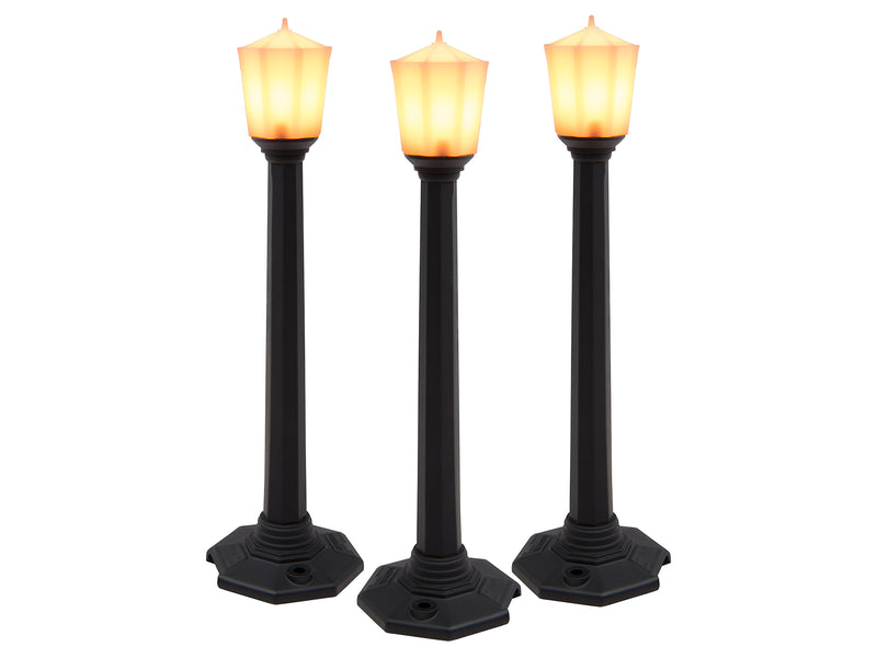 Lionel 37174 Classic Street Lamps - Black - 3 Pack, O Scale