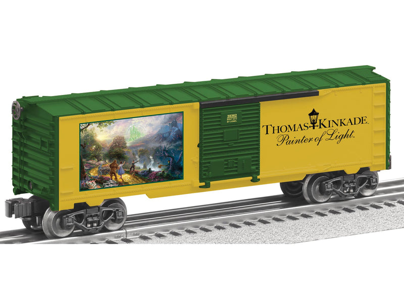 Lionel 39362 Thomas Kinkade Emerald City Boxcar, O Scale