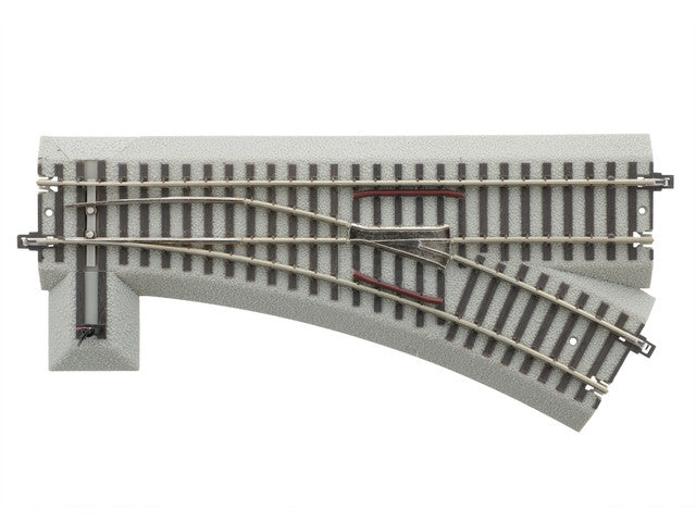 Lionel 649869 AF FasTrack R20 Manual Switch (Right Hand), S Scale