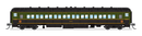 BLI 6538 CN 80' Passenger Coach, Green & Black, 2-pack A, N (Fantasy Paint Scheme)