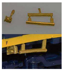 Cal-Scale Train Parts 656 Alco Brake Chain Guide, HO