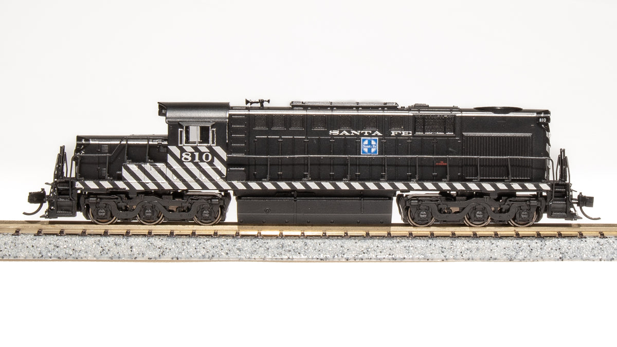 BLI 6612 Alco RSD-15, ATSF #806, As-Delivered Zebra Stripes, Paragon4