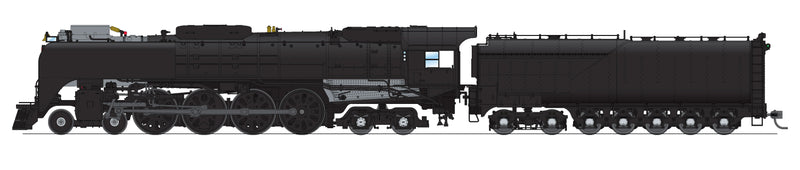 BLI 6647 Union Pacific 4-8-4, Class FEF-3, Unlettered, Black & Graphite, Paragon4 Sound/DC/DCC, Smoke, HO