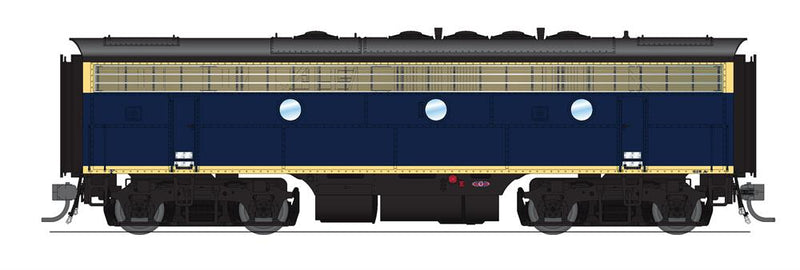 BLI 6674 EMD F7 A/B Set, ATSF 226L/226A, Cat Whiskers Freight Scheme, A-unit Paragon4 Sound/DC/DCC, Unpowered B, HO