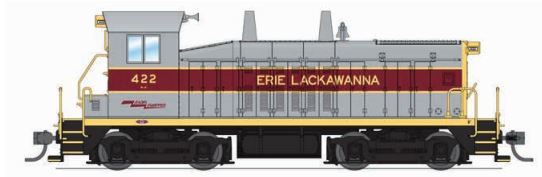 BLI 6727 EMD NW2, EL 417, Gray, Maroon, & Yellow, Paragon4 Sound/DC/DCC, HO