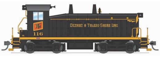 BLI 6745 EMD SW7, DTS 117, Black/Yellow/Red, Paragon4 Sound/DC/DCC, HO