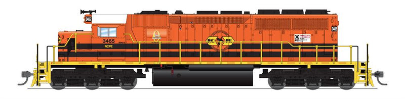 BLI 6790 EMD SD40-2, RCPE 3428, Orange, Black & Yellow, Paragon4 Sound/DC/DCC, HO