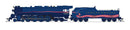BLI 6812 Reading T1 4-8-4, Independence Day Paint Scheme, Patriotic Sounds, Paragon4 Sound/DC/DCC, Smoke, HO (Fantasy Paint Scheme)