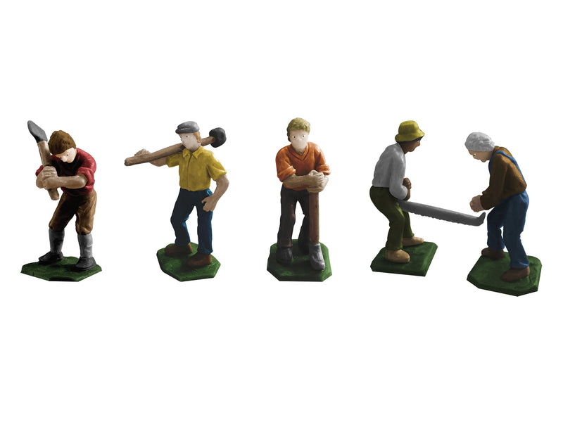 Lionel 81871 Loggers Figure Pack, O Scale