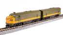 BLI 6831 EMD F3 A/B, CN 9003/9004, Olive Green & Imitation Gold, A-unit Paragon4 Sound/DC/DCC, Unpowered B-unit, N