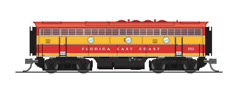 BLI 6833 EMD F3 A/B, FEC 503/552, Red & Yellow, A-unit Paragon4 Sound/DC/DCC, Unpowered B-unit, N