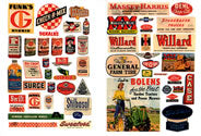 JL Innovative Design 683 Farm Implement/Feed & Seed Posters 1940's-50's, N Scale