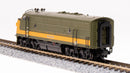 BLI 6844 EMD F3A, GTW 9009, Olive Green & Imitation Gold, Paragon4 Sound/DC/DCC, N