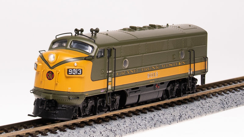 BLI 6845 EMD F3A, GTW 9013, Olive Green & Imitation Gold, Paragon4 Sound/DC/DCC, N