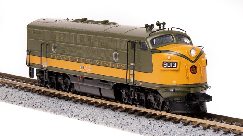 BLI 6845 EMD F3A, GTW 9013, Olive Green & Imitation Gold, Paragon4 Sound/DC/DCC, N