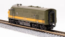 BLI 6845 EMD F3A, GTW 9013, Olive Green & Imitation Gold, Paragon4 Sound/DC/DCC, N
