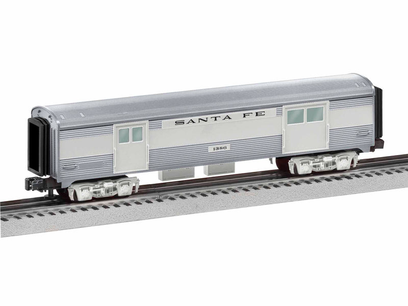 Lionel 84724 SANTA FE ADD-ON BAGGAGE CAR, O Scale