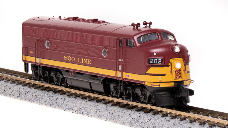 BLI 6849 EMD F3A, SOO 202A, Maroon & Imitation Gold, Paragon4 Sound/DC/DCC, N