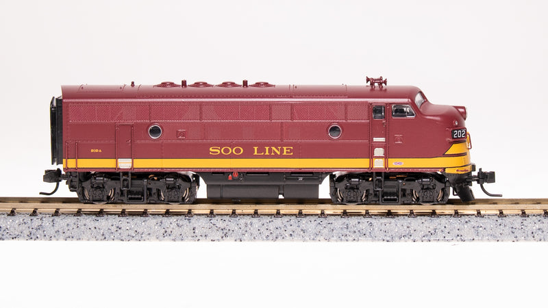 BLI 6849 EMD F3A, SOO 202A, Maroon & Imitation Gold, Paragon4 Sound/DC/DCC, N