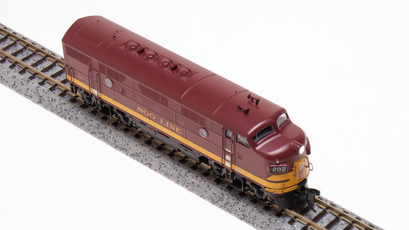 BLI 6849 EMD F3A, SOO 202A, Maroon & Imitation Gold, Paragon4 Sound/DC/DCC, N