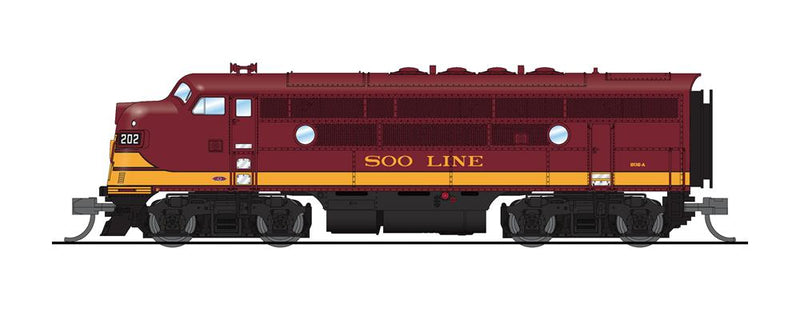 BLI 6849 EMD F3A, SOO 202A, Maroon & Imitation Gold, Paragon4 Sound/DC/DCC, N