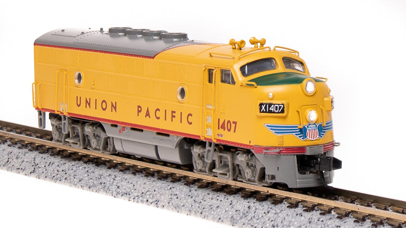 BLI 6851 EMD F3A, UP 1407, Yellow & Gray As-Delivered, Paragon4 Sound/DC/DCC, N