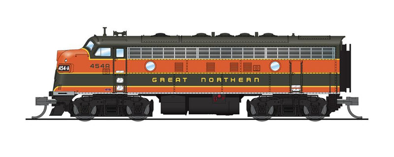 BLI 6863 EMD F7 A/B, GN 454A/454B, Empire Builder Scheme, A-unit Paragon4 Sound/DC/DCC, Unpowered B, N