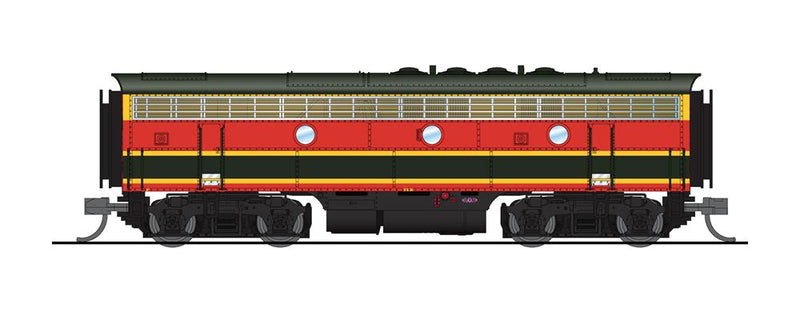 BLI 6864 EMD F7 A/B, KCS 71A/71B, Freight Belle Scheme, A-unit Paragon4 Sound/DC/DCC, Unpowered B, N