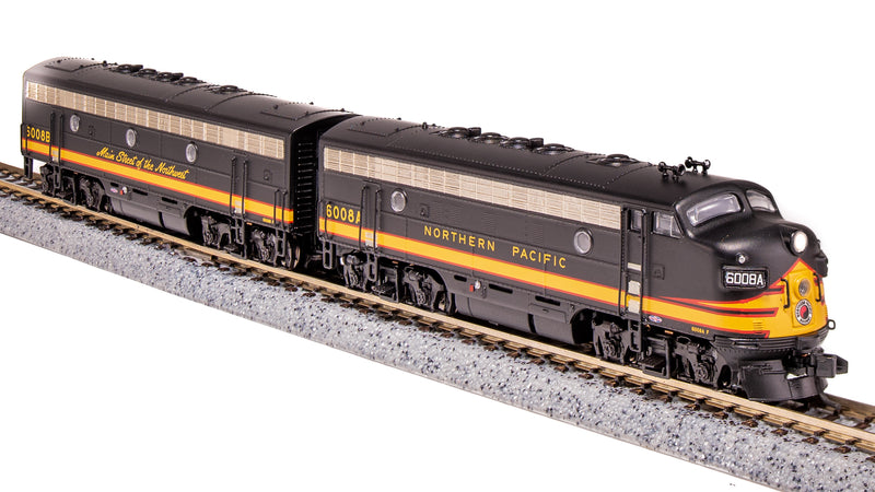 BLI 6865 EMD F7 A/B, NP 6008A/6008B, Freight Scheme, A-unit Paragon4 Sound/DC/DCC, Unpowered B, N